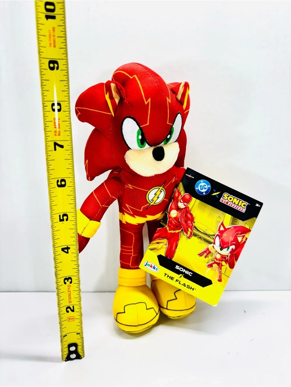 DC X Sonic The Hedgehog Knuckles As Superman & Sonic As The Flash NWT